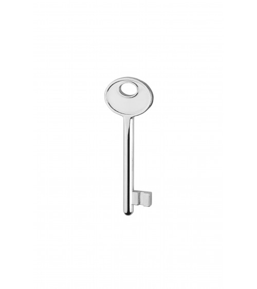 Fechadura magnética design entraxo 90 com chave L para quarto - puxador design
