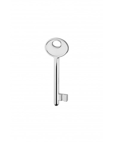 Fechadura magnética de design entraxo 90 com chave L para quarto - puxador de design