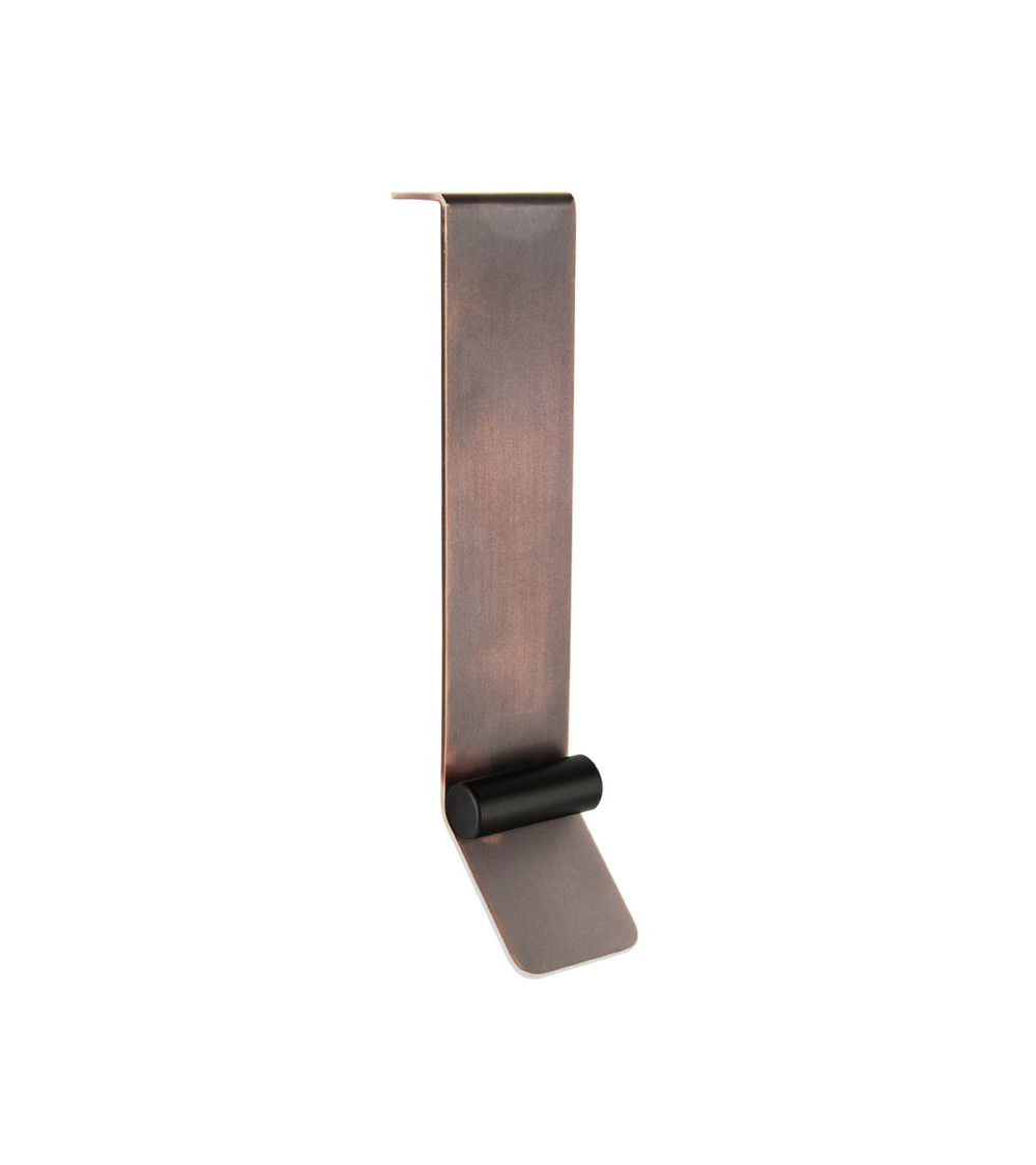Puxador de móvel cobre envelhecido/preto mate TORN design