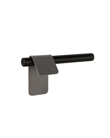 Puxador de móvel antracite/preto mate TORN-3 puxador design