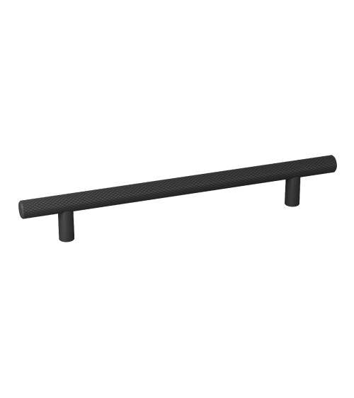 Puxador de móvel anodizado preto/preto mate CRUSO puxador design