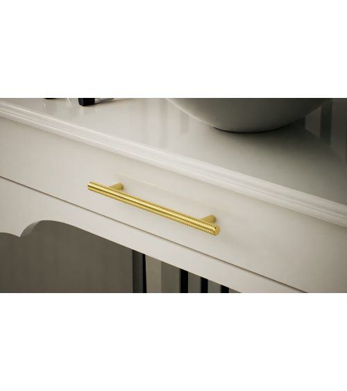 Puxador de móvel dourado polido CRUSO puxador design
