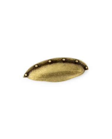 Puxador de móvel patinado sobre latão ASHEMA puxador design