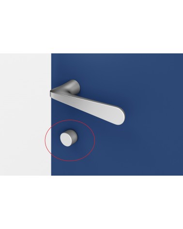Roseta de porta VERUM para WC (modelo Punto) - puxador design