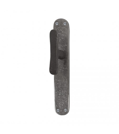 Puxador de porta retro em placa longitudinal original PHTT 40 - ferragens design