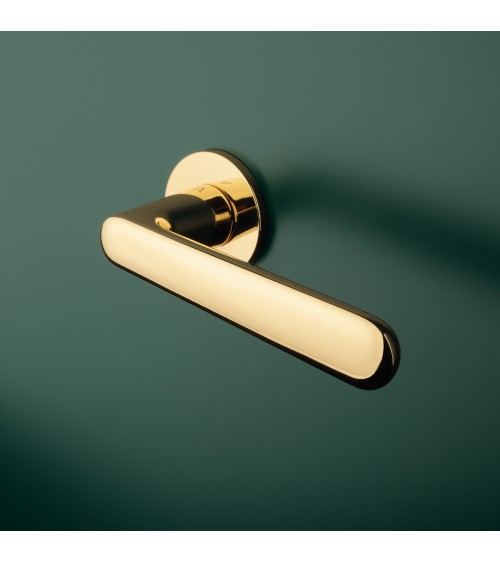 Puxador de porta ouro polido ARIA puxador design
