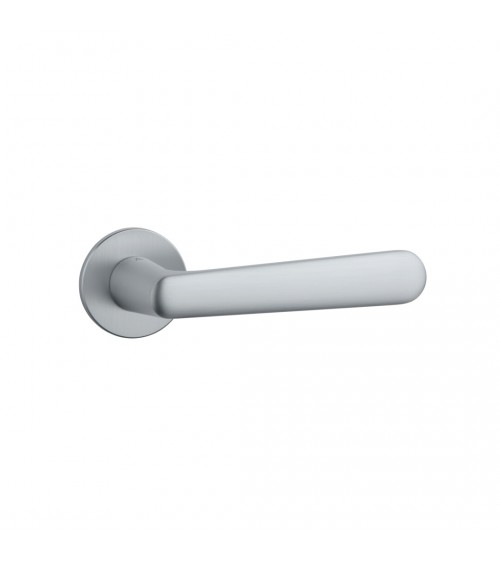 Puxador de porta cromado acetinado ARIA design