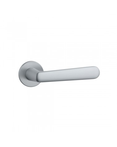 Puxador de porta cromado acetinado ARIA design
