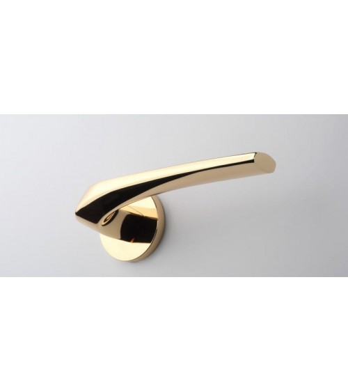 Puxador de porta dourado polido DALIA design de puxador
