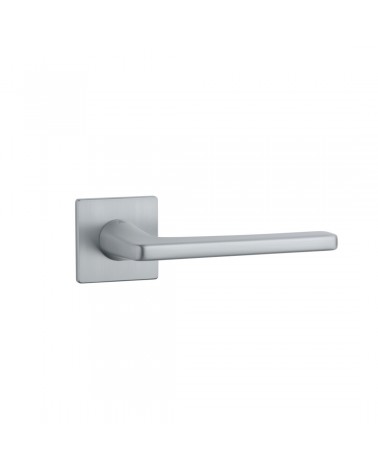 Puxador de porta SETIA puxador design cromado acetinado