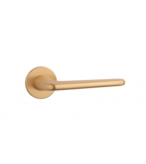 Puxador de porta dourado mate LIRA design