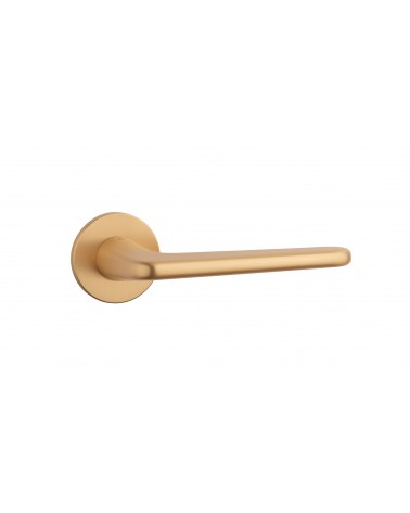 Puxador de porta dourado mate LIRA design