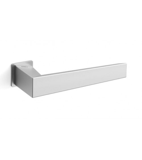 Puxador de porta cromado acetinado Mandelli 40+UNO puxador design