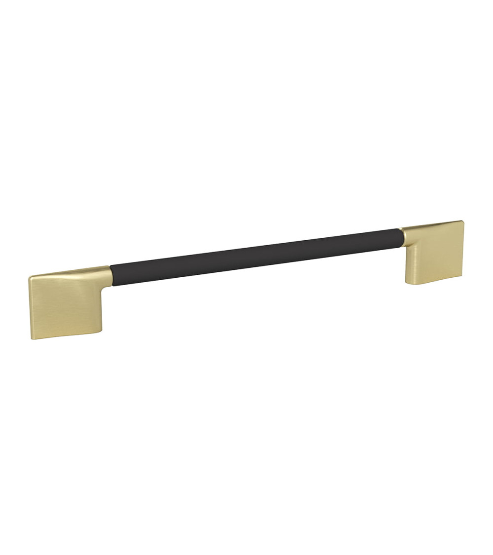 Puxador de móvel preto mate/dourado mate REMO puxador design