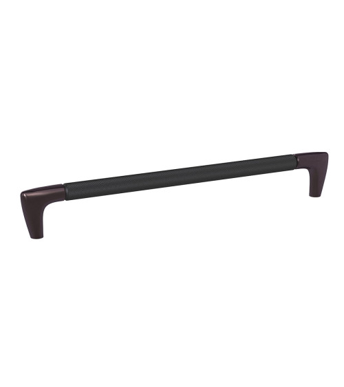 Puxador de móvel anodizado preto/titânio ALAMBRE texturado puxador design