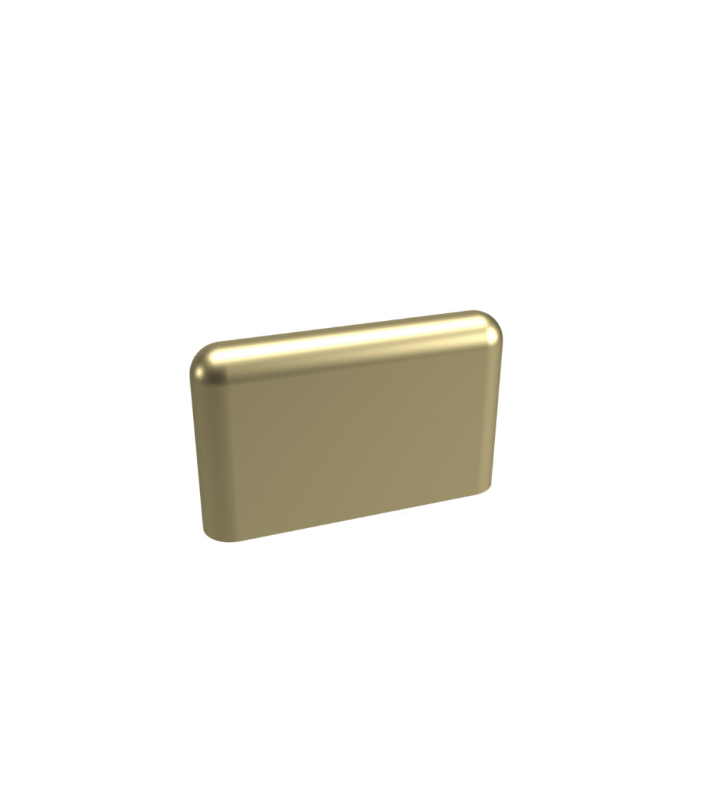 Puxador de móvel dourado mate NOX-1 puxador design