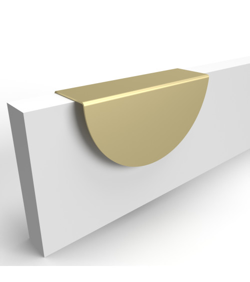 Puxador de móvel dourado mate ZORIA puxador design
