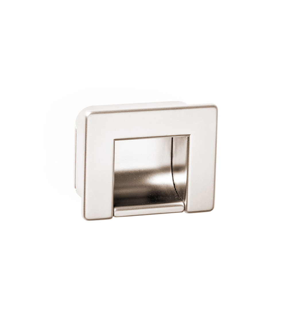 Puxador de móvel níquel acetinado CELER puxador design modelo pequeno