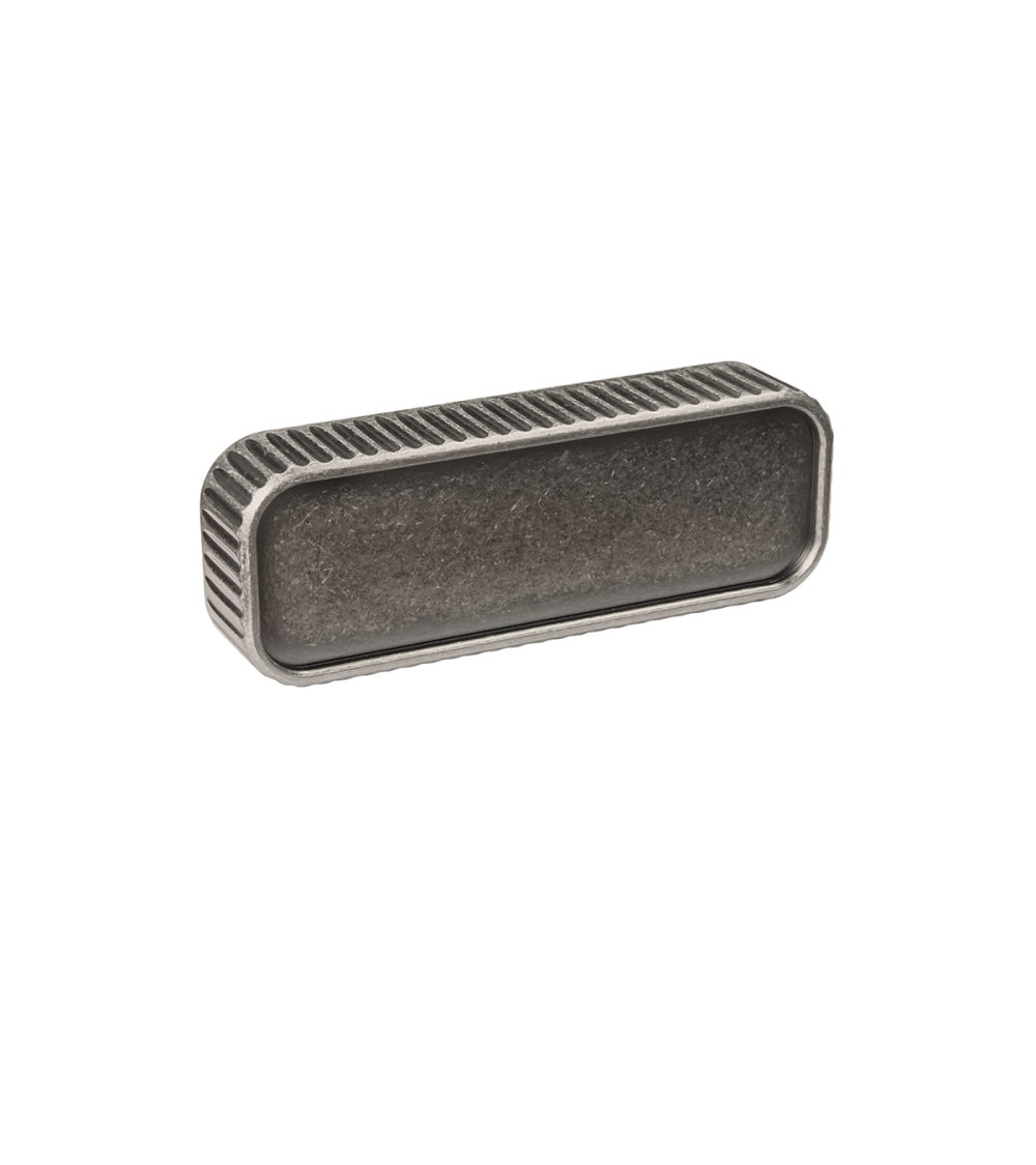 Puxador de móvel prateado envelhecido WEGA puxador design