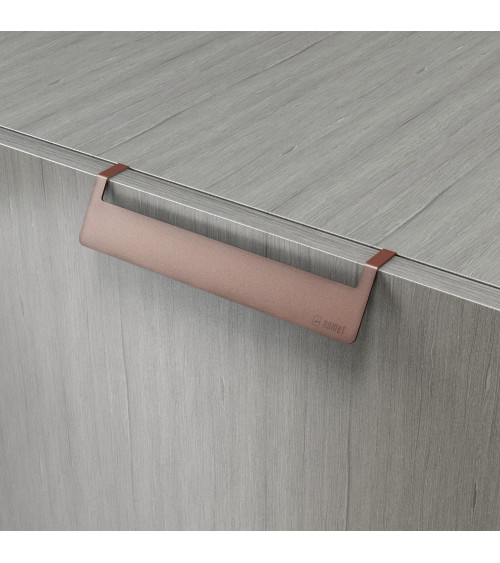 Puxador de móvel cobre envelhecido PRATO-2 puxador design
