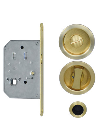 Puxador para porta de correr com bloqueio minimalista com fechadura puxador design