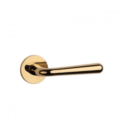 Puxador de porta IRGA dourado brilhante puxador design