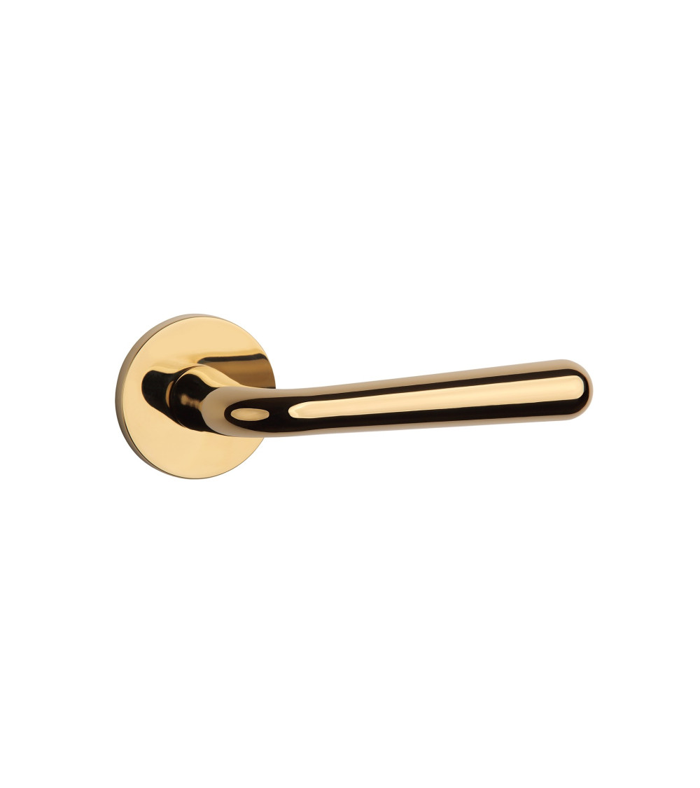 Puxador de porta IRGA dourado brilhante puxador design