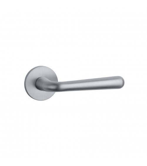 Puxador de porta cromado acetinado IRGA puxador design