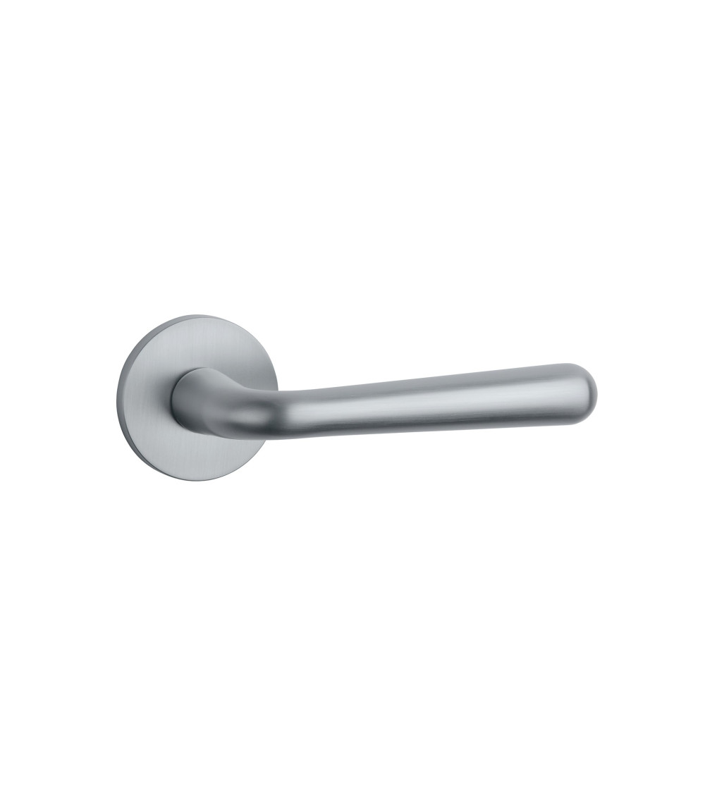 Puxador de porta cromado acetinado IRGA puxador design