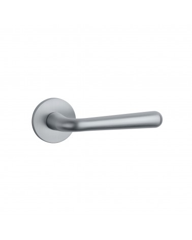 Puxador de porta cromado acetinado IRGA puxador design