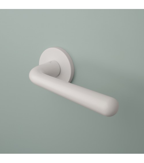 Puxador de porta branco mate IRGA puxador design