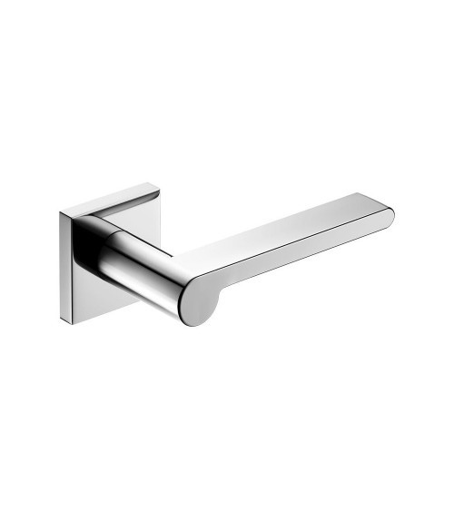 Puxador de porta cromado polido Pandora ferragens design