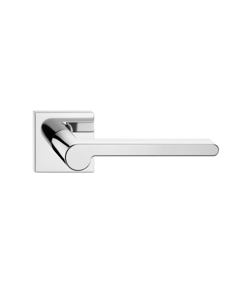 Puxador de porta cromado polido Pandora ferragens design