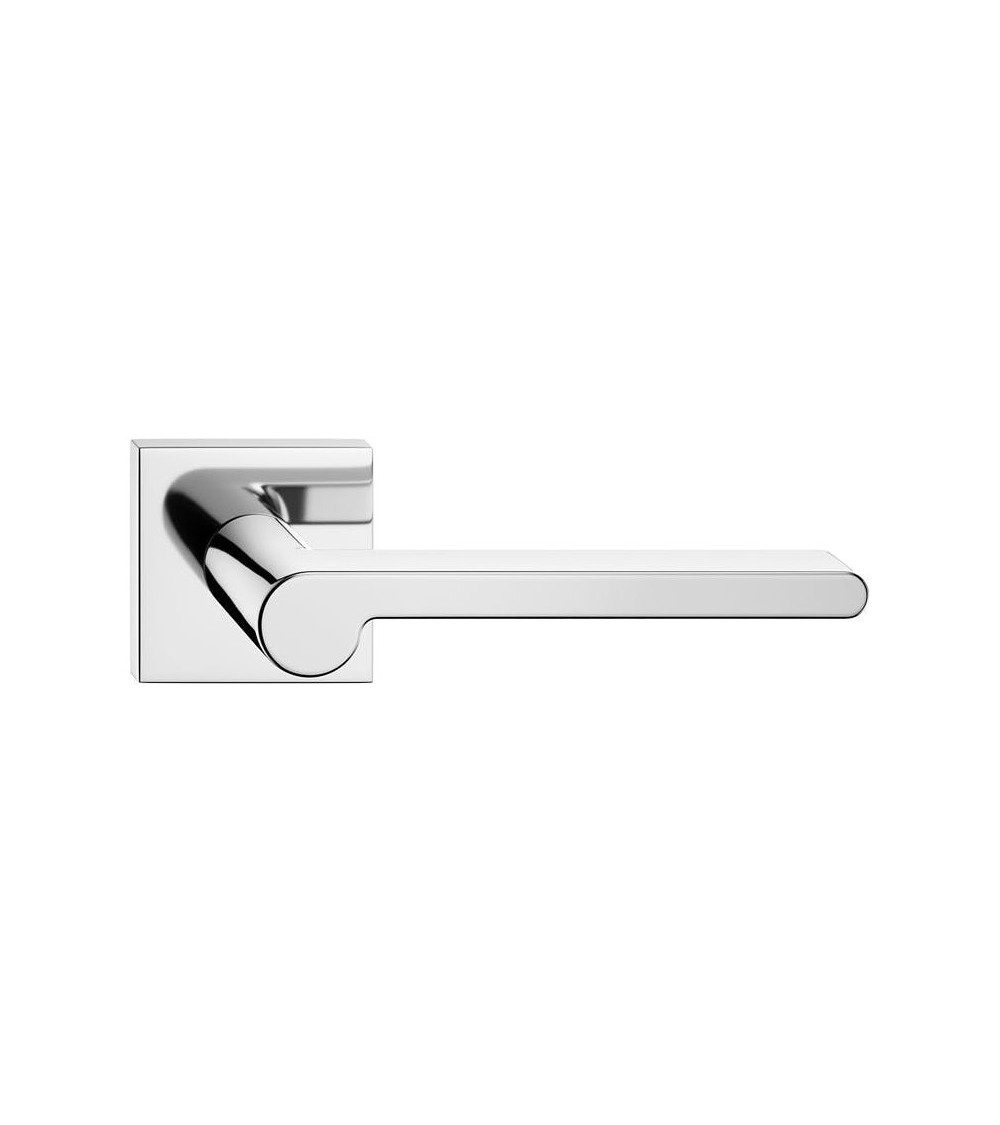 Puxador de porta cromado polido Pandora ferragens design