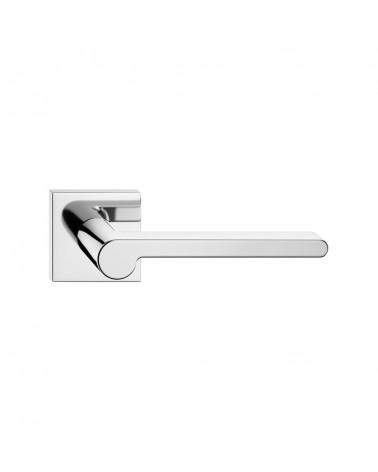 Puxador de porta cromado polido Pandora ferragens design