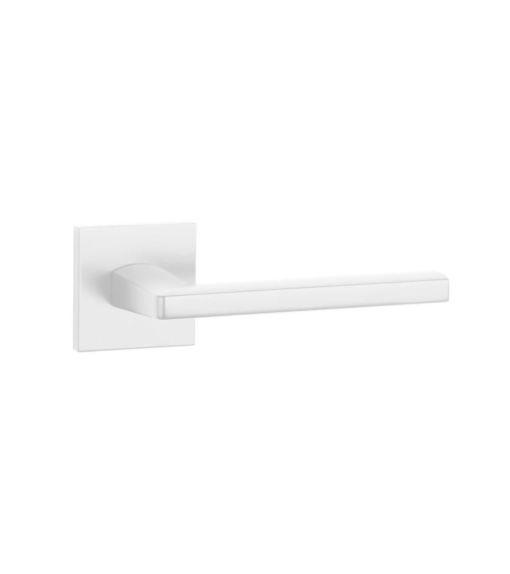 Puxador de porta branco PYROLA ferragens design