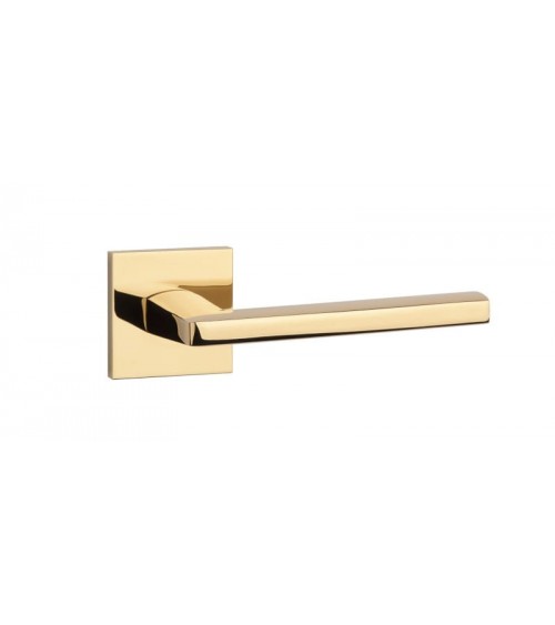 Puxador de porta dourado polido PYROLA ferragens design