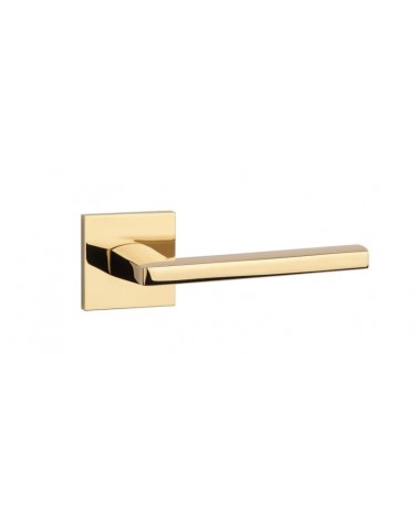 Puxador de porta dourado polido PYROLA ferragens design