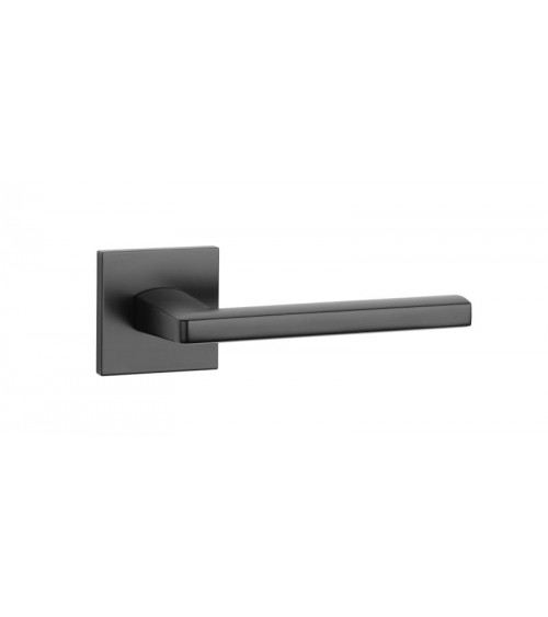 Puxador de porta preto PYROLA ferragens design