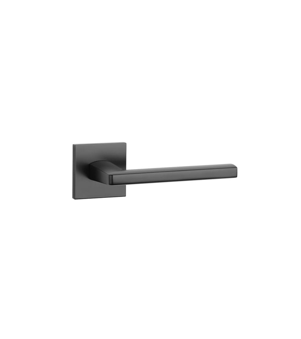 Puxador de porta preto PYROLA ferragens design