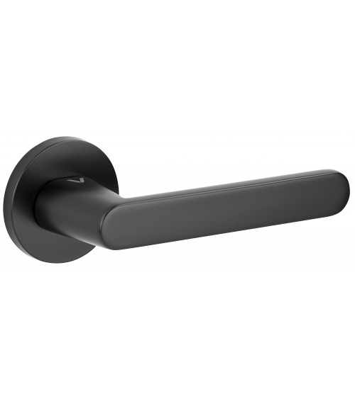 Puxador de porta preto Nesh ferragens design