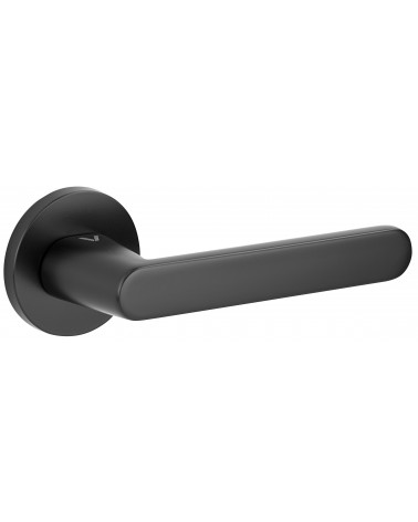 Puxador de porta preto Nesh ferragens design