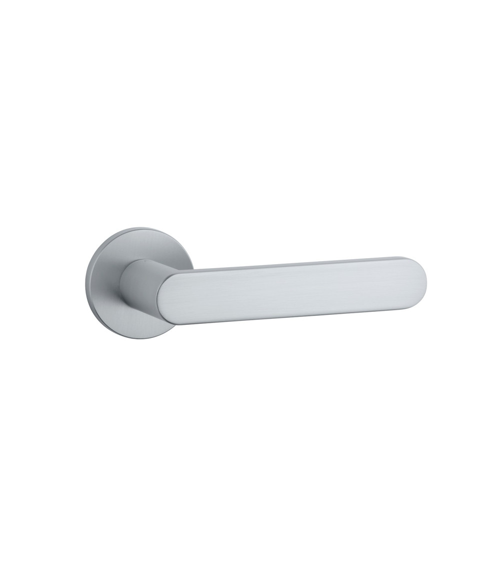 Puxador de porta cromado acetinado ALORA puxador design
