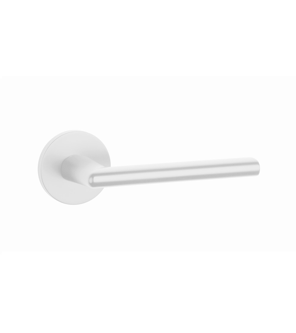 Puxador de porta branco KALMIA puxador design