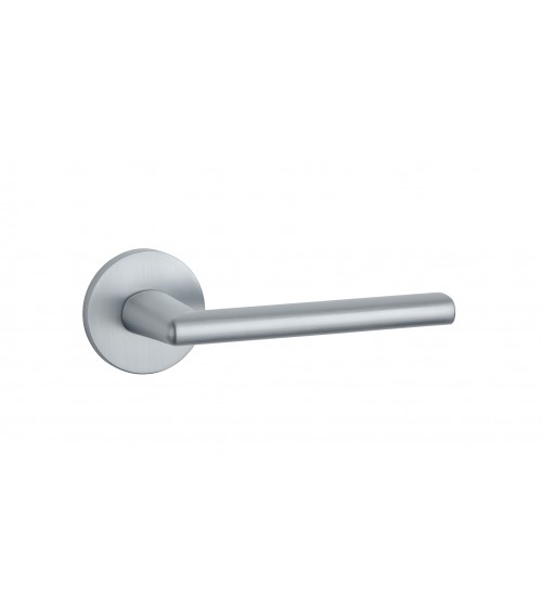 Puxador de porta cromado acetinado KALMIA puxador design
