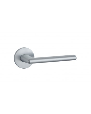Puxador de porta cromado acetinado KALMIA puxador design