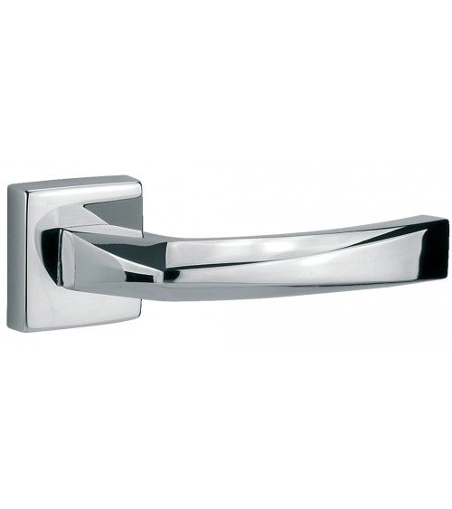 Puxador de porta cromado polido PHENIX design