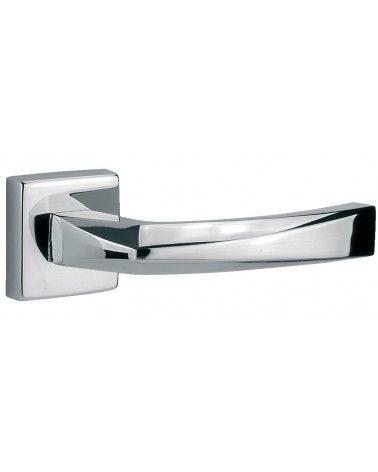 Puxador de porta cromado polido PHENIX design