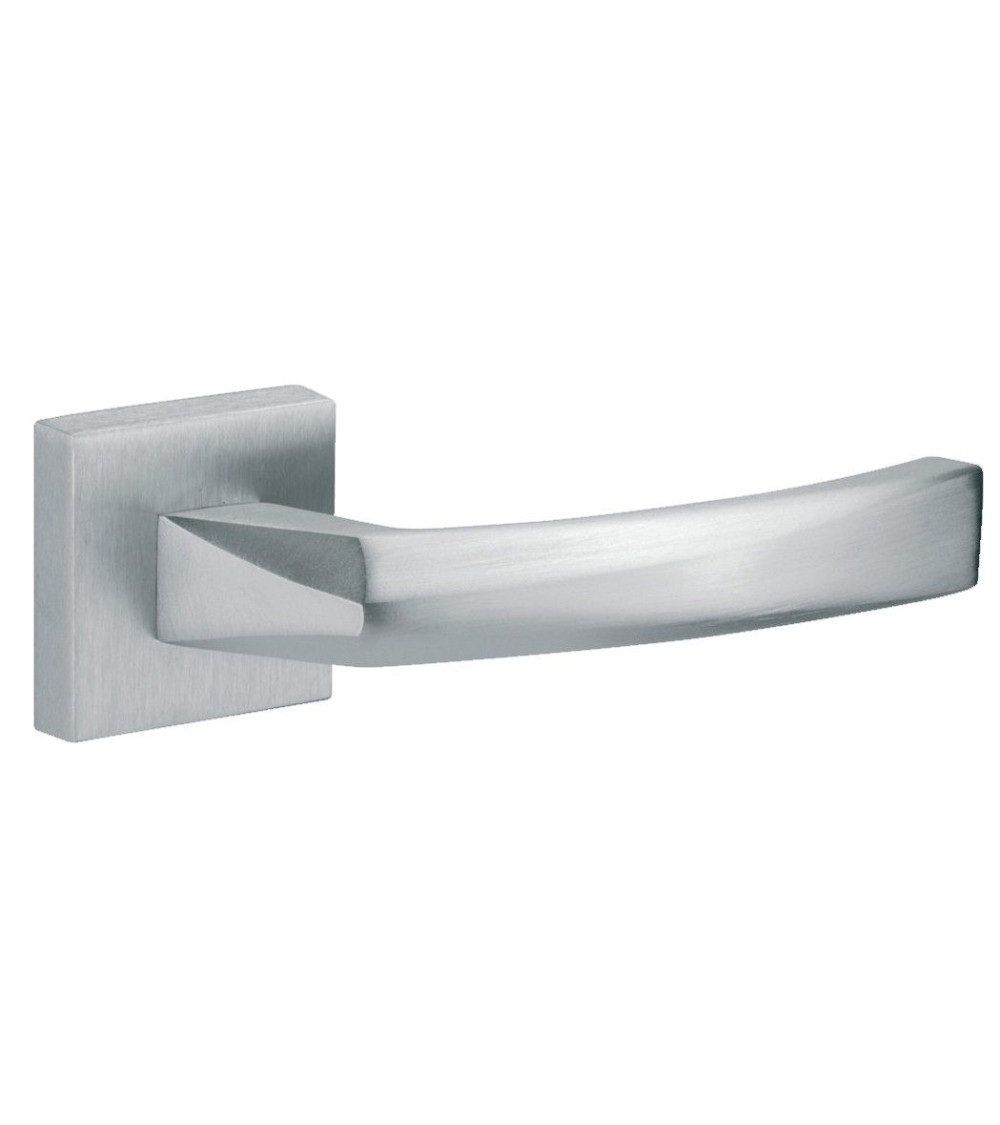 Puxador de porta cromo acetinado PHENIX puxador design