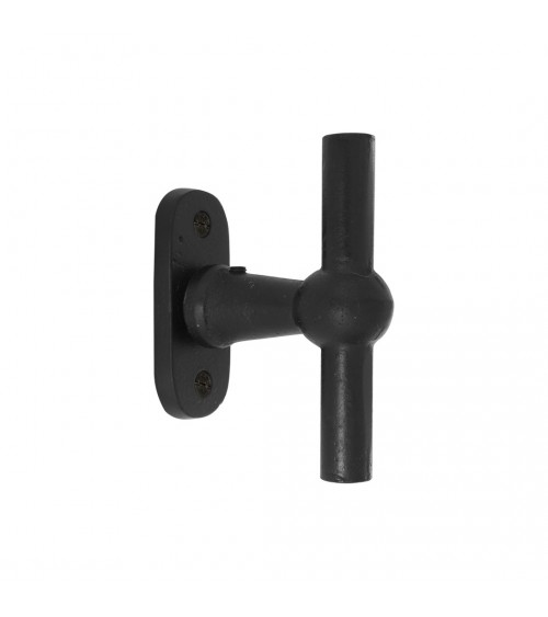 Puxador de porta retro - industrial vertical em ferro BECDF oval - puxador design
